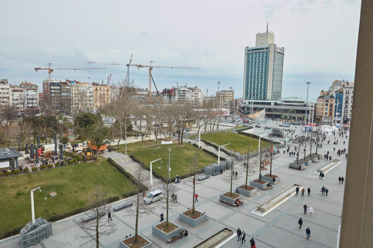 Great View Of Taksim Square, Luxury Furnished On Main Street Of Taksim, Partial Sea View Apartment Istanbul Ngoại thất bức ảnh