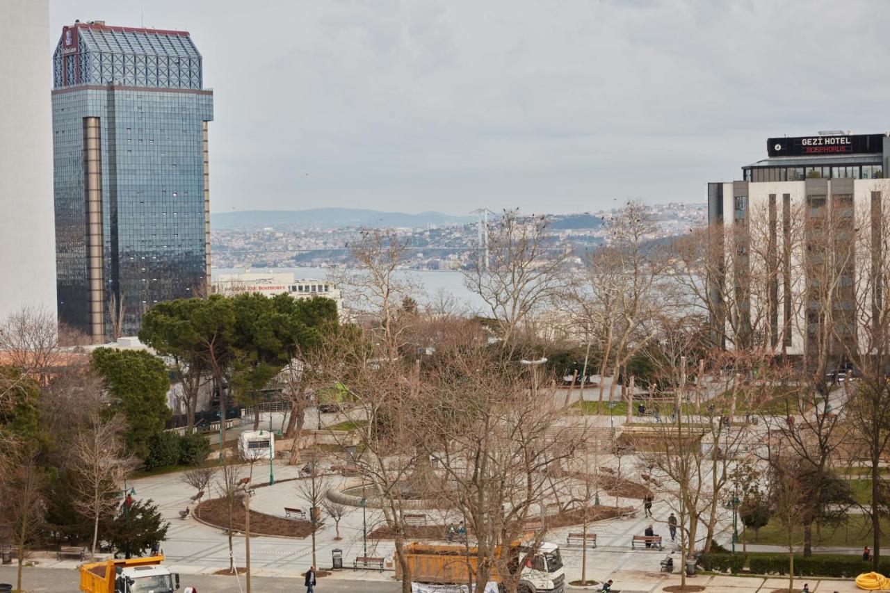 Great View Of Taksim Square, Luxury Furnished On Main Street Of Taksim, Partial Sea View Apartment Istanbul Ngoại thất bức ảnh