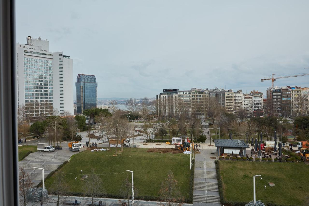 Great View Of Taksim Square, Luxury Furnished On Main Street Of Taksim, Partial Sea View Apartment Istanbul Ngoại thất bức ảnh