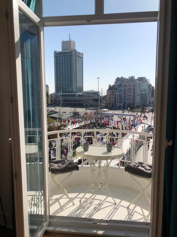 Great View Of Taksim Square, Luxury Furnished On Main Street Of Taksim, Partial Sea View Apartment Istanbul Ngoại thất bức ảnh
